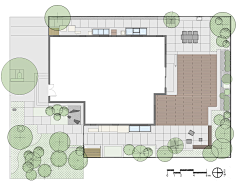 景观设计--张雷采集到庭院平面
