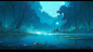 JG-AIART02_moon_in_silent_night_beside_a_blue_forest_a_lake_is__b62558cf-4ede-440f-9753-3cf2be72229c