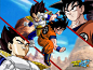 Wallpaper Goku vs Vegeta (Saiyans Saga) by Dony910