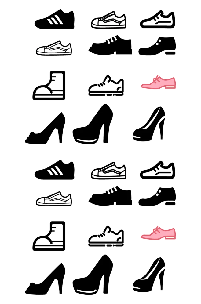 鞋子icon图标.png-花瓣网