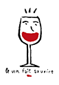 Le vin fait sourire | mypostersucks