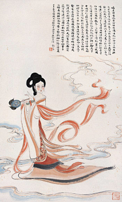 闲情雅致的生活采集到绘画—国画人物
