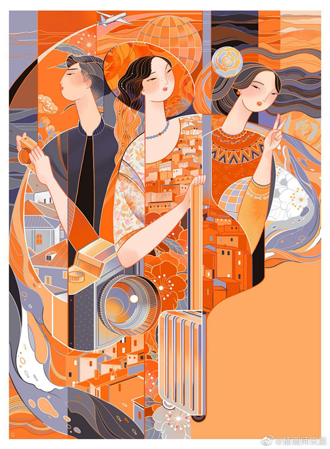 中国日报插画鉴赏