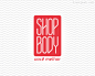 标志说明：SHOP BODY服装店logo设计欣赏。