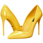 Dolce & Gabbana Vernice Pump (Sun) Women's Shoes
