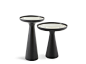 Lacquered round solid wood high side table FANTE By Gallotti&Radice : Download the catalogue and request prices of Fante By gallotti&radice, lacquered round solid wood high side table