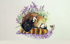 梦哒哒  的插画 萌物治愈系3