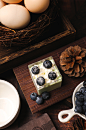 简洁蓝莓蛋糕甜品美食摄影图片-众图网