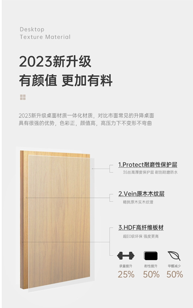 普格瑞司电动升降桌智能工作台电脑桌电竞桌...