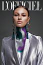 L`OFFICIEL(AZ) : Beauty editorial for L`Officiel AzerbaijanModel is Lera c/o ICONIC Management BerlinMake-Up by Katja Maaßen c/o LiganordStyling by Veronique HelmschrottRetouch by PJK Post Production