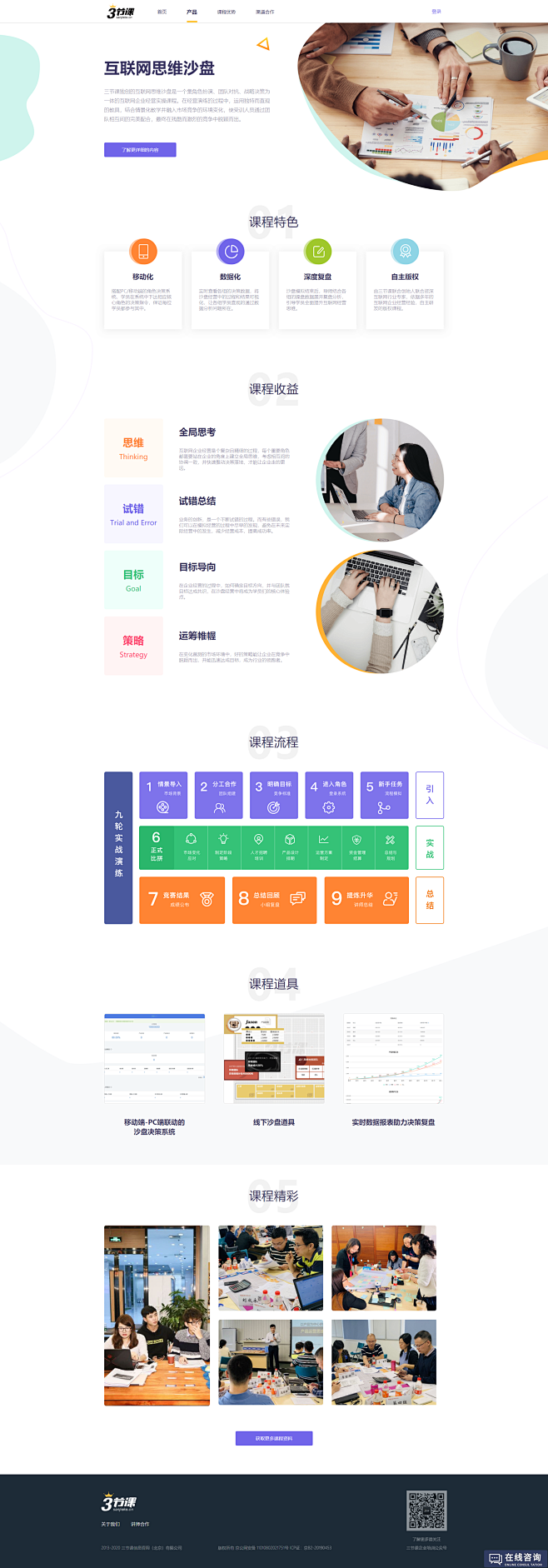 产品_沙盘课程_三节课企业服务