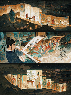 SAN-伞采集到好看的画