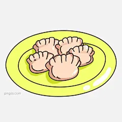 卡通手绘冬至饺子插画图片大小2000x2000px 图片尺寸467.76 KB 来自PNG搜索网 pngss.com 免费免扣png素材下载！菜陷#传统#瓷碗#二十四节气#佳节#饺子#卡通手绘#面粉#面食#民俗#肉馅#水饺#习俗#