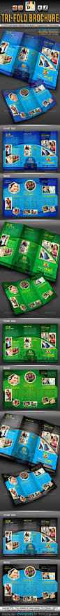 SeoMac三折的企业商务部门，的小册子 - GraphicRiver项目出售