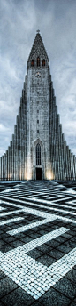 Hallgrímskirkja ~ largest church in Reykjavík, Iceland ~ by Solbjartur