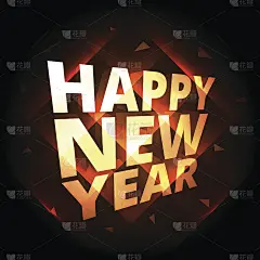 新年祝福背景