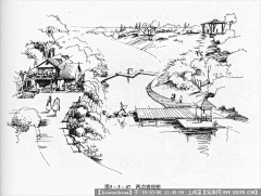 cannibal黎苏采集到速写.风景及建筑