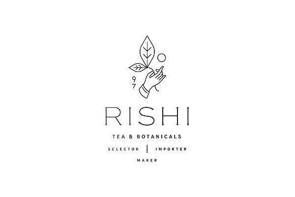 简洁漂亮的茶饮Logo设计小集 ​​​​