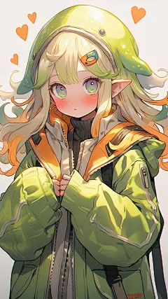 AI数字艺术人物插画-众图网