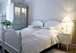 white scandinavian bedroom (via desire to inspire -  Garbo Interiors)
