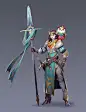 D角色 - 欧美Q版游戏 RPG 卡牌