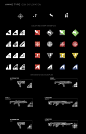Apex Legends : User interface elements, Brad Allen : Concepts and exploration for various elements in the UI for the game