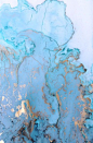 自然机理材质纹理岩石色彩流动炫彩蓝色大理石背景01