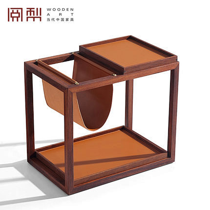 阅梨大师设计 现代简约实木角几 卧室客厅...