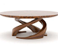 Trinity table from Randolph & Hein #furniture #table #dining: 