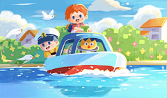 巳辰Joey采集到插画欣赏