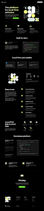 Homebase Landing Page Example: The platform for local-first software. Don’t write real-time APIs. Move your database to the browser. Homebase keeps local data in sync so you can build fast and collaborative React apps.