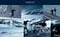 Xtiva - Achieve more! : Achieve more is an Endomarketing Campaign done for Xtiva Financial Systems, my job here was to show a business man overcoming a challenge in a harsh condition situation.The goal is to show that employees can do more and they can ov