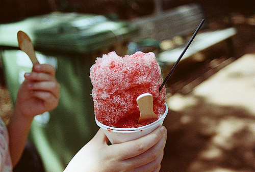 刨冰是夏天的味道