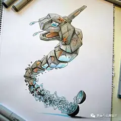 I&amp;B手绘丨同样是用马克笔画手绘,差距咋就那么大呐（二）