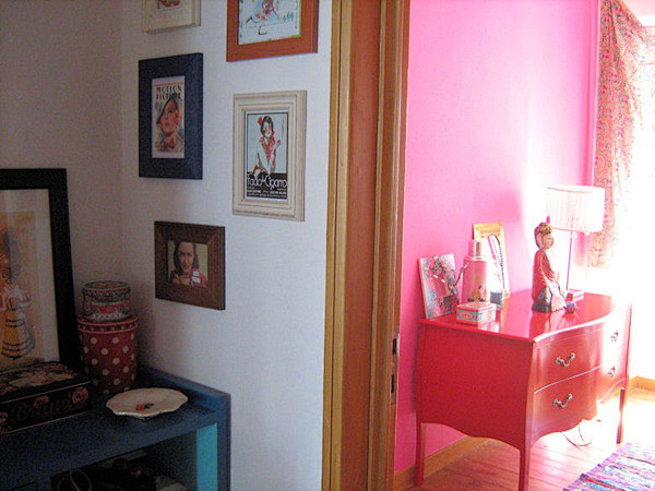 喜欢粉色的背景墙和照片墙,手工,文艺,小...