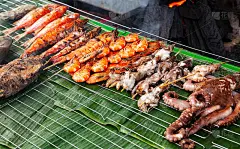 各式烧烤海鲜