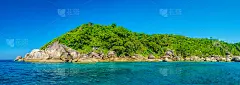 美丽的风景，泰国Similan岛。