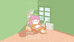 油爆叽丁喵星少女之咖啡少女