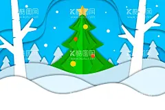 圣诞节壁纸  - 源文件下载【酷图网】剪纸风圣诞节,装饰背景,节日背景,冬季背景,平面设计,图形,纸张样式,剪纸风格,剪纸背景