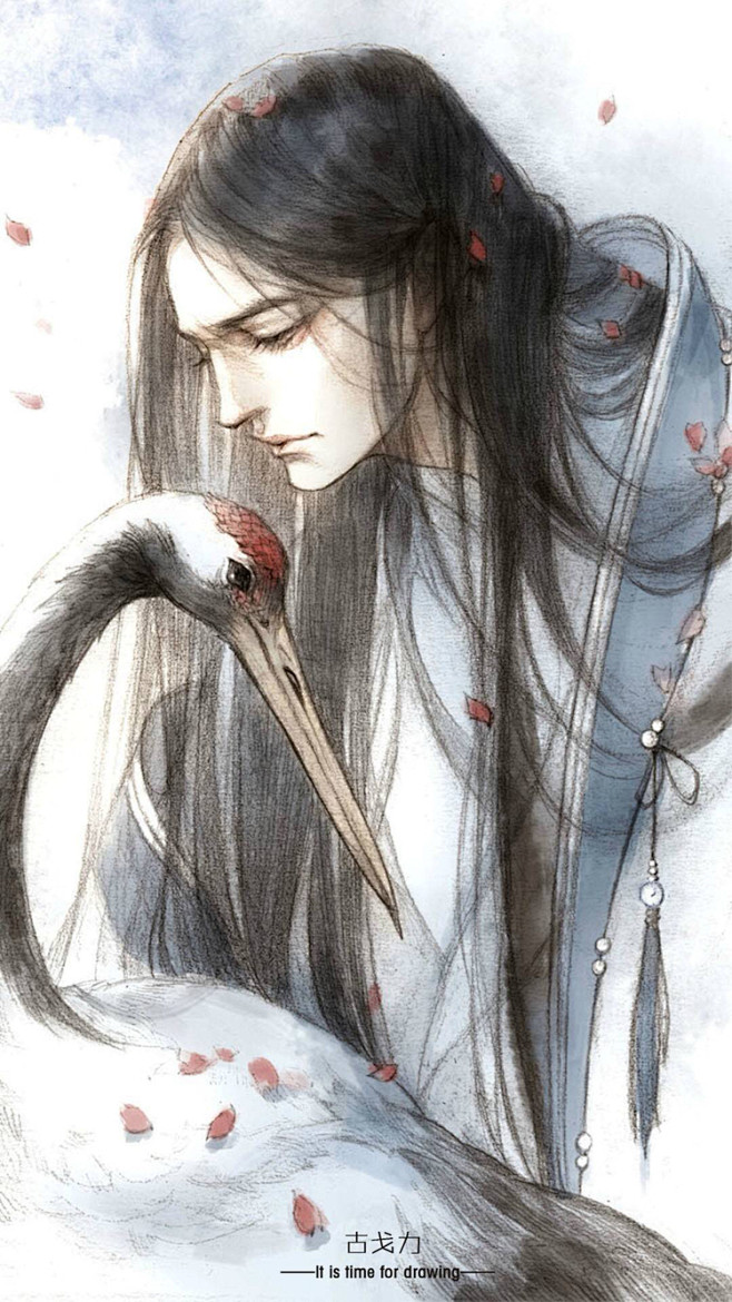 古风插画古戈力绘