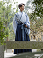 重回汉唐原创汉服男中国风魏晋此答襦裙交领春秋日常精美非 古装-tmall.com天猫