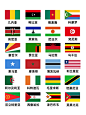 一起认识各个国家的旗帜 - 小红书