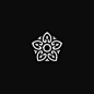 Floral mark design by @aleksandar.2111  Follow us @logoplace and contact us on email to order the logo/branding you need or for daily logo design inspirations and promotion.  #logoplace #adobe #illustrator #photoshop #branding #logo #logodesign  #dribbble