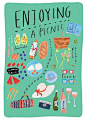 Illustrator Grace Lee packs the perfect picnic!
