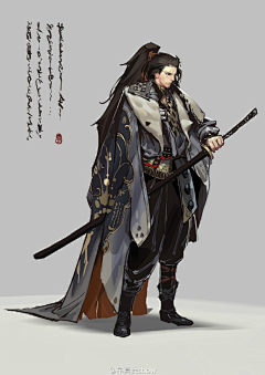 文茵234采集到角色设计古风