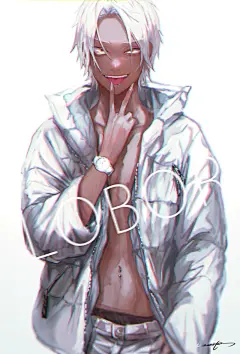 @图维画社  |  插画师【瓜うりた】美少年帅哥型男插画  