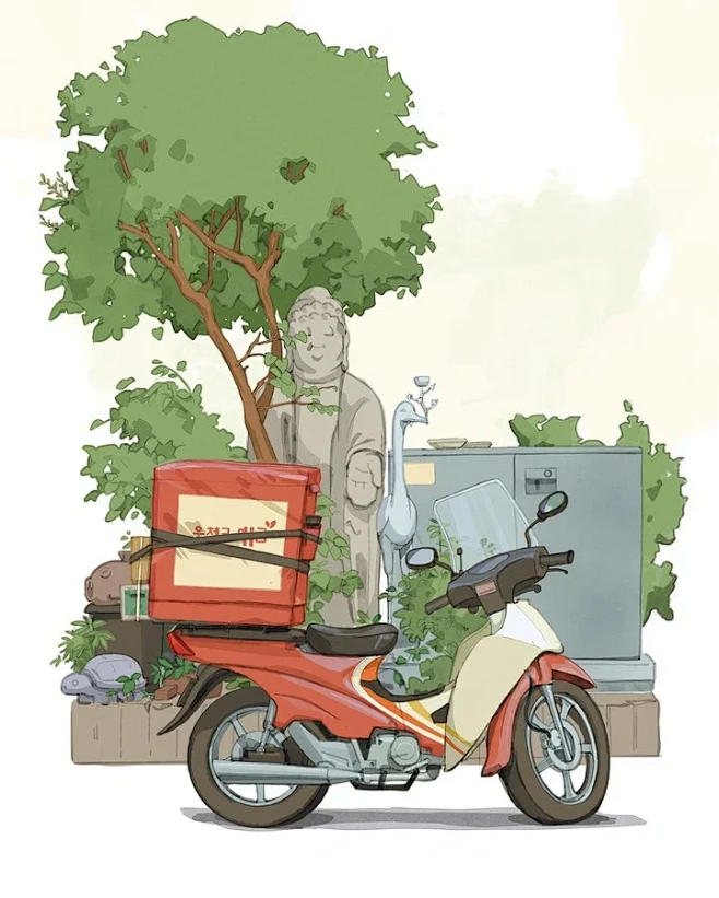 插画师推荐 | 今天有点佛 - 小红书