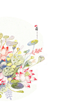 临摹 荷-little_brat_练习,临摹,水彩,手绘_涂鸦王国插画