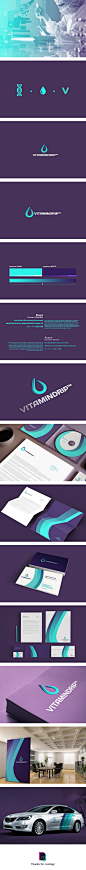 Vitamindrip by B21 Branding Studio, via Behance