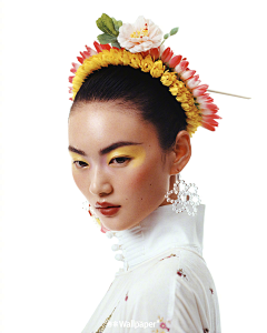 玫瑰到了花期采集到发型 妆容